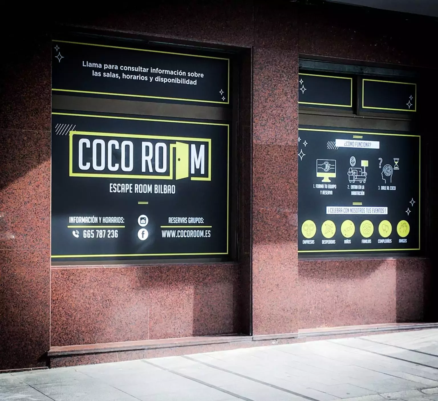 1. Escape Room  - Coco Room Bilbao